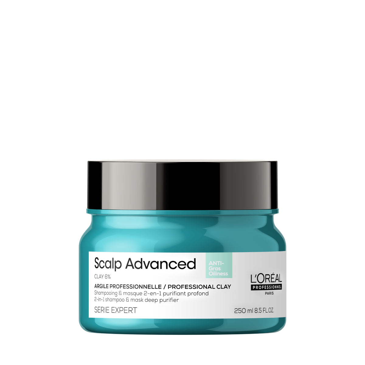 L'Oréal Professionnel Scalp Advanced Anti Oiliness 2-in-1 Deep Purifier Clay Mask