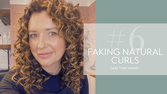 #6 Faking natural curls hair tutorial using the GHD thin wand