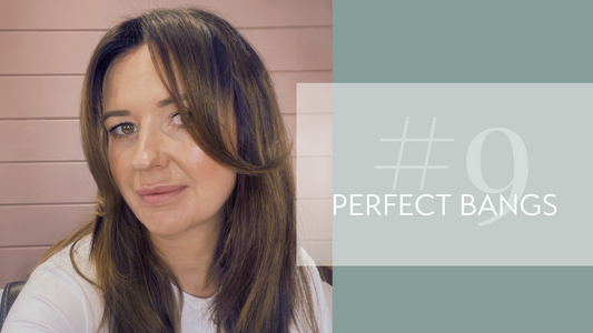 #9 How to blowdry the perfect bangs hair tutorial