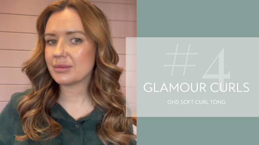#4 Glamour curls hair tutorial using the GHD Soft curl tong