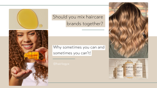 Should you mix haircare brands together?