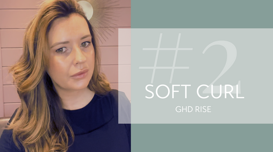 #2 Soft curl hair tutorial using the GHD Rise hot brush!