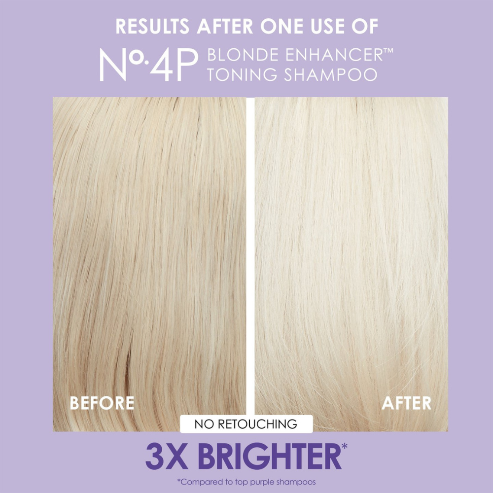 Olaplex No.4P Blonde Enhancer Toning Shampoo